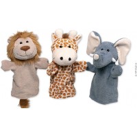 Marionetas de mão "Animais selvagens" Marionetas de mão "Animais selvagens"