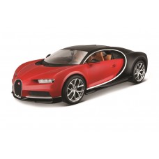 Bugatti Chiron escala 1:18 Plus - Vermelho