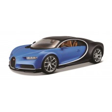 Bugatti Chiron escala 1:18 Plus - Azul