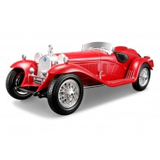 Alfa Romeo 8C 2300 Spider Touring escala 1:18 - Vermelho