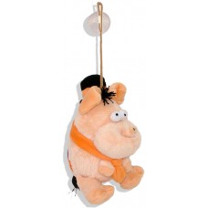 Peluche com ventosa TEO 12 cm