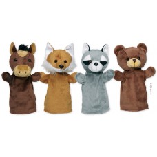 Marionetas de m&atilde;o "Animais selvagens"