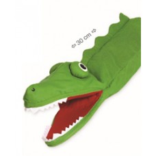 Marioneta de m&atilde;o "crocodilo"