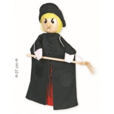 Marioneta de m&atilde;o "bruxa"