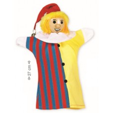 Marioneta de m&atilde;o "palha&ccedil;o"