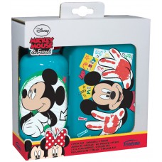 Garrafa e lancheira Mickey
