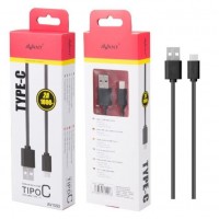 Cabo 2A USB TIPO C preto