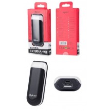 Power bank - bateria externa 4900mAh preto