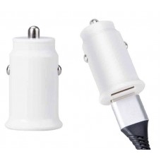 Adaptador auto 2 USB 2.4A ECO s/ cabo preto