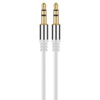 Cabo JACK A JACK 3,5mm conetor fino (especial auto) branco