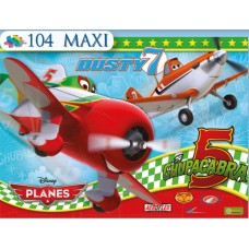 Puzzle 104 maxi PLANES "Faster, Dusty!"