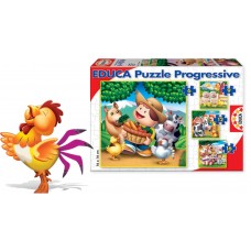 Puzzle progressivo Animais