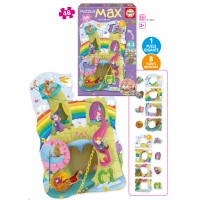 Puzzle 48 MAX CASTELO PRINCESAS E CAVALEIROS