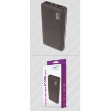 Power bank 10000 mAh preto